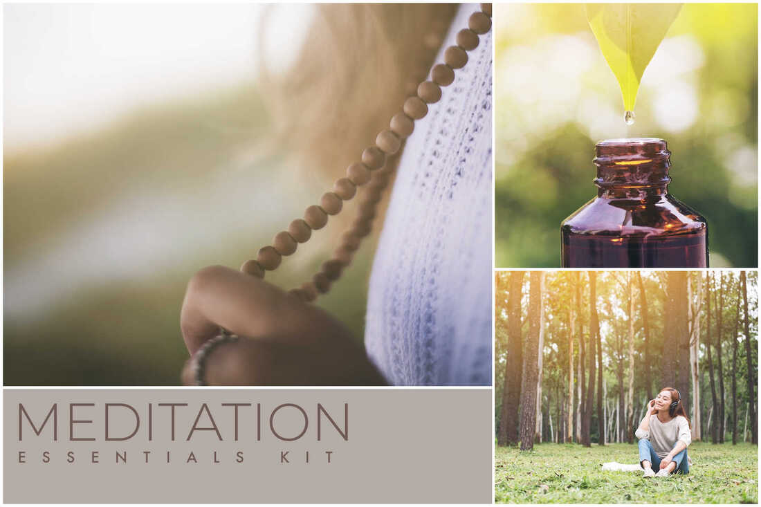 meditation essentials, kit, beginning meditation, how to meditate, meditation practice, bac massage therapy
